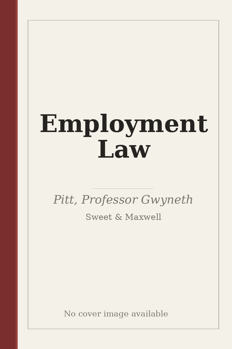 Employment Law - no cover image available