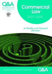 Q&A Commercial Law 2007-2008 (Questions and Answers)