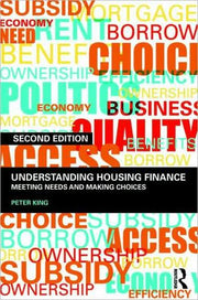 Understanding Housing Finance: Meeting Needs and Making Choices