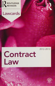 Contract Lawcards 6/e: Sixth edition