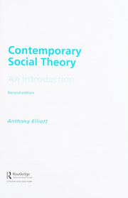 Contemporary Social Theory: An introduction
