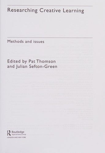 Researching Creative Learning: Methods and Issues