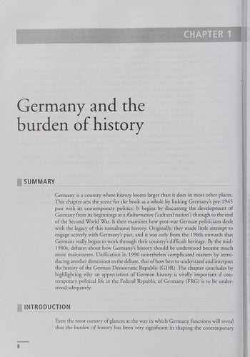 The Politics of the New Germany