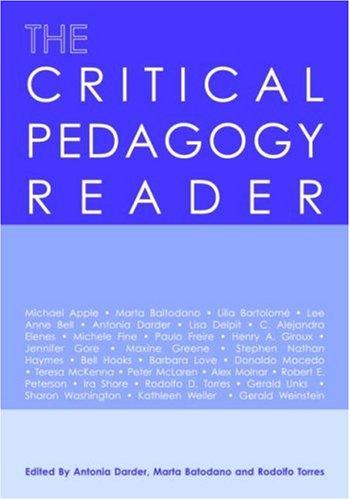 The Critical Pedagogy Reader