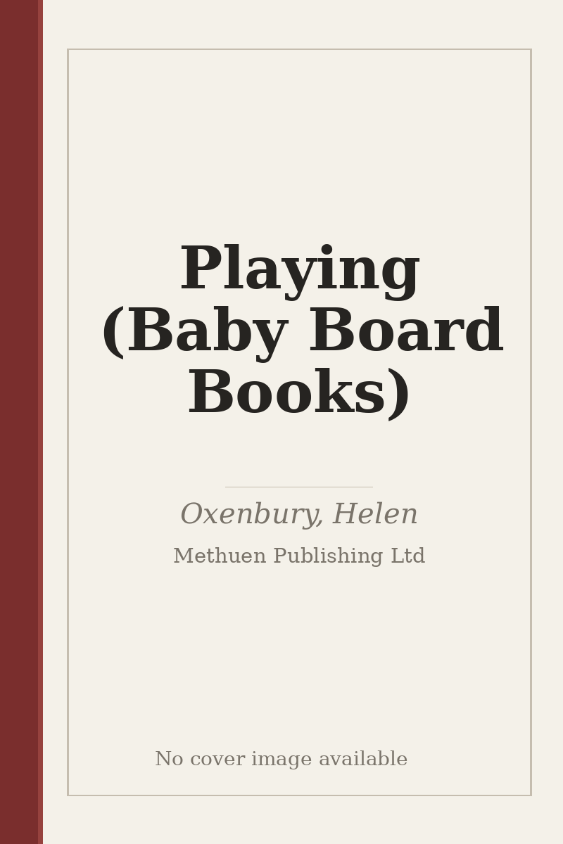 Playing (Baby Board Books) - no cover image available