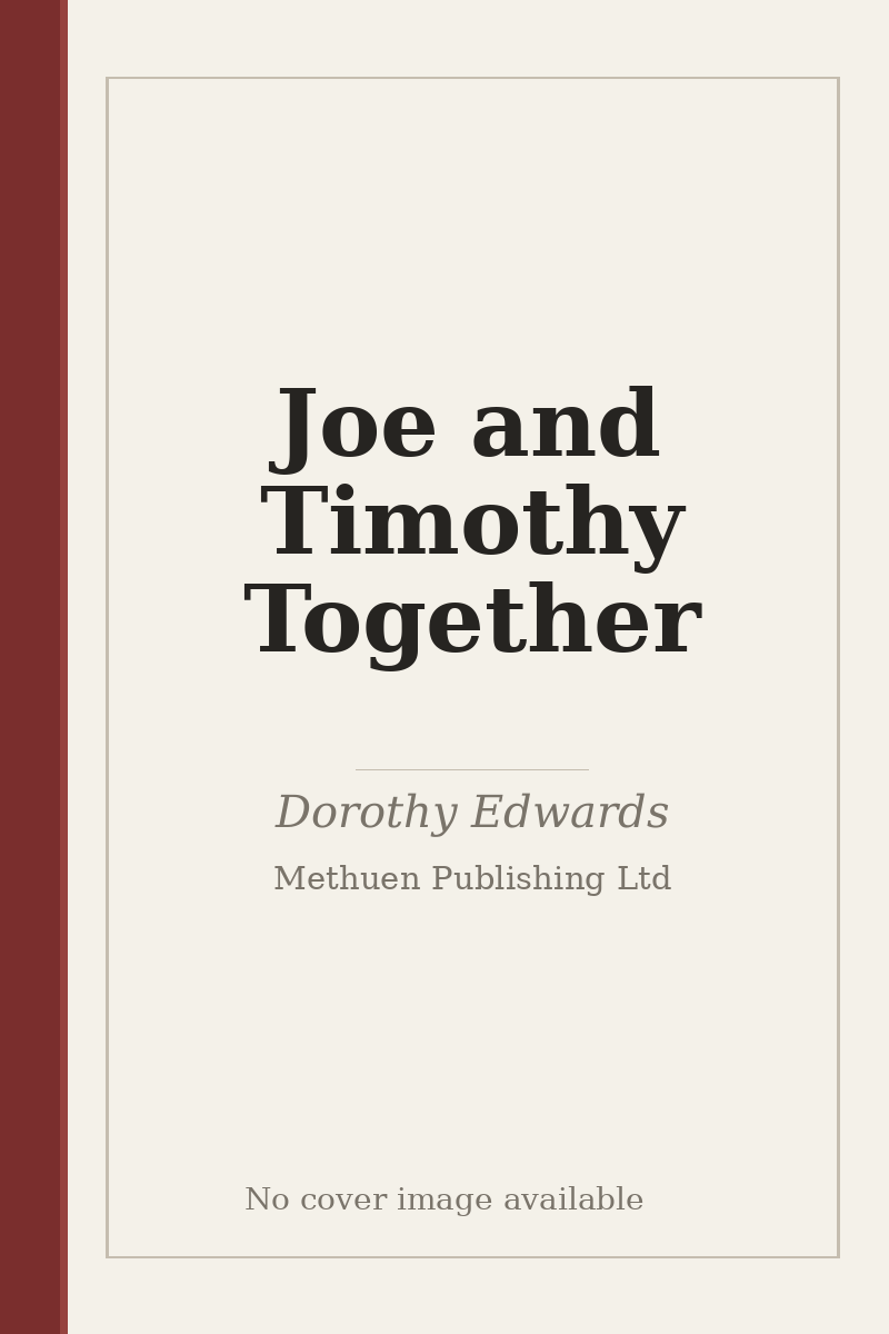 Joe and Timothy Together - no cover image available