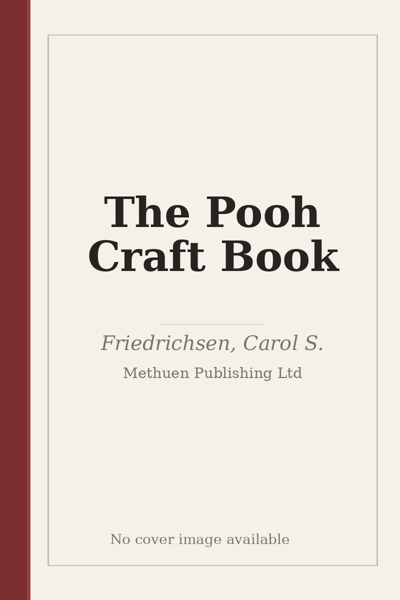 The Pooh Craft Book - no cover image available