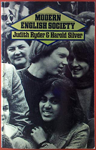 Modern English Society (University Paperbacks)