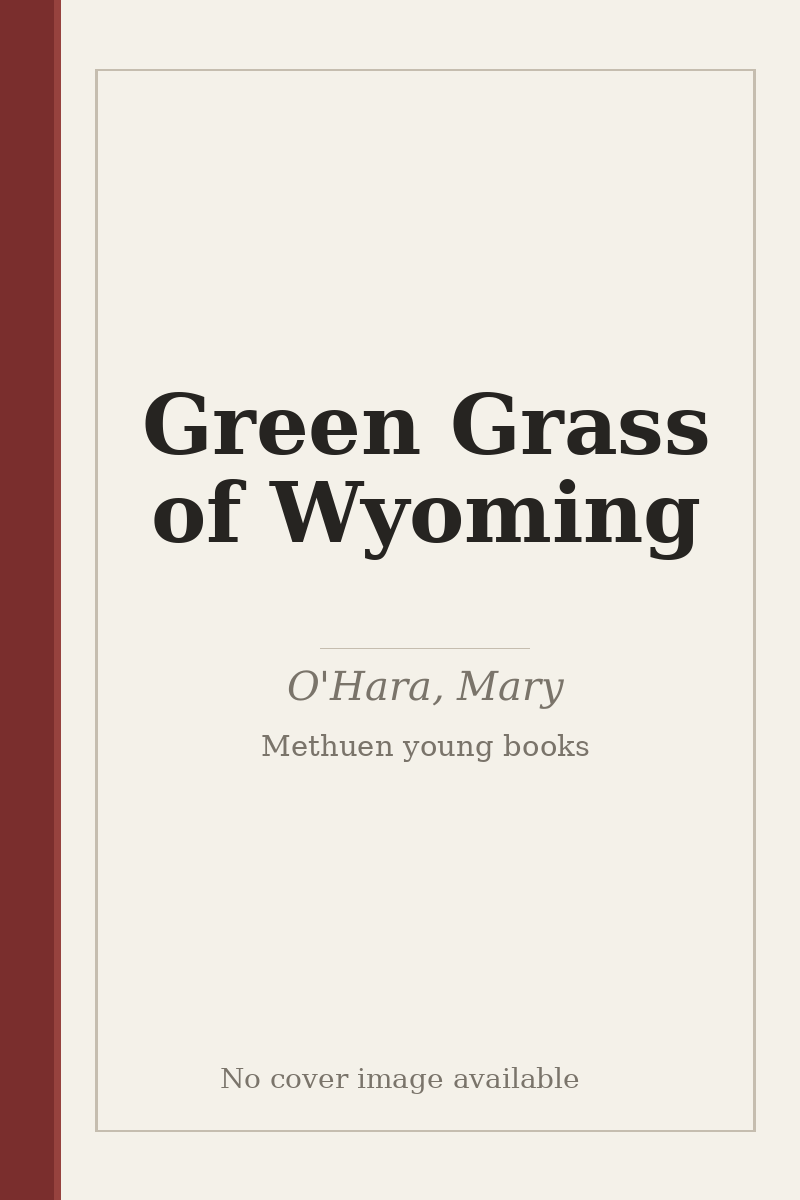 Green Grass of Wyoming - no cover image available