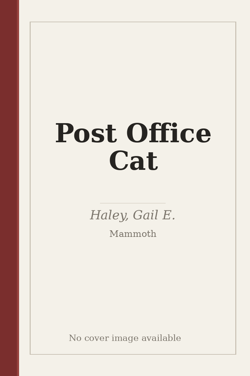 Post Office Cat - no cover image available