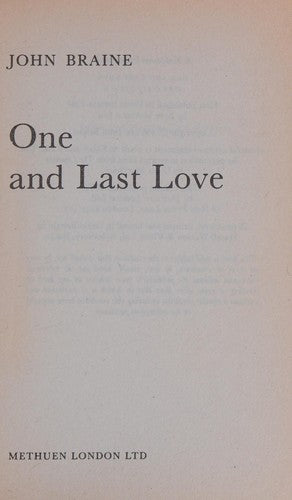 One and Last Love