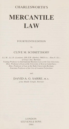 Mercantile Law
