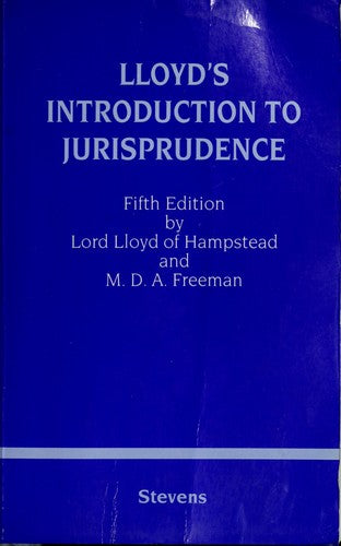Lloyd's Introduction to Jurisprudence