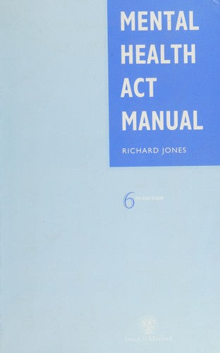 Mental Health Act Manual