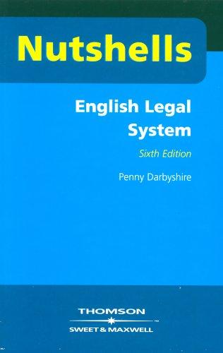 Nutshells English Legal System
