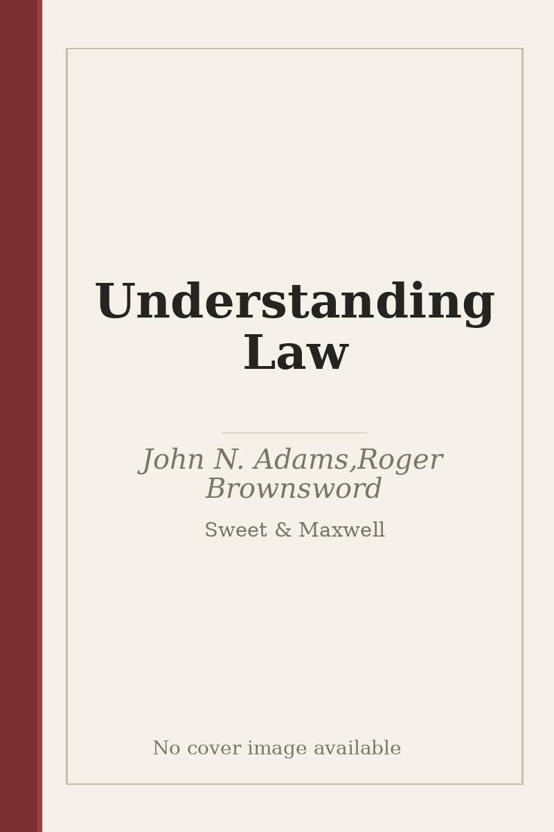 Understanding Law - no cover image available