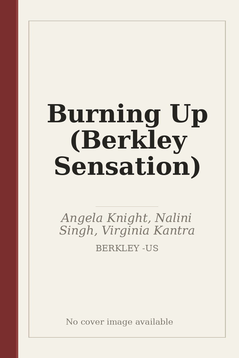 Burning Up (Berkley Sensation) - no cover image available