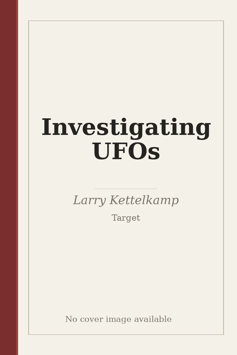Investigating UFOs - no cover image available