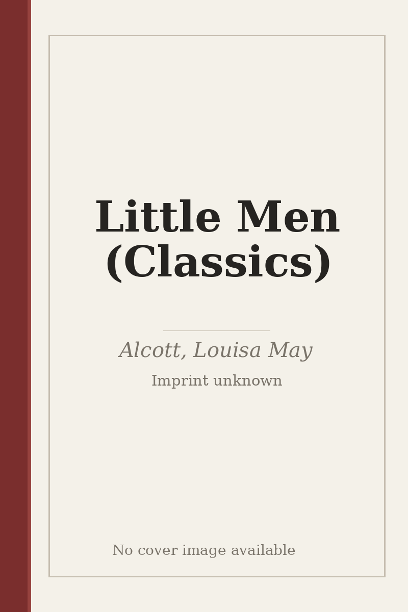 Little Men (Classics) - no cover image available