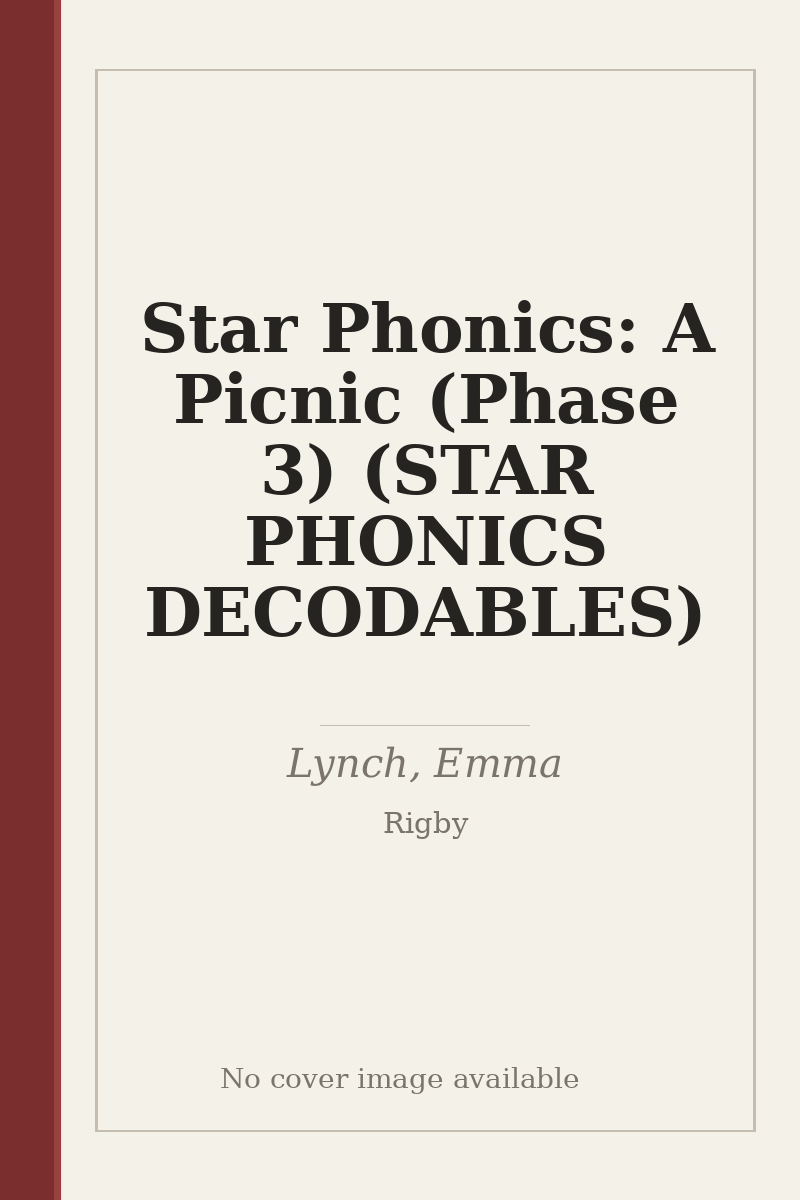 Star Phonics: A Picnic (Phase 3) (STAR PHONICS DECODABLES) - no cover image available