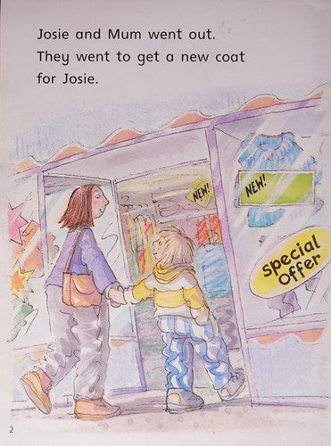 Rigby Star Guided 1 Blue Level: Josie's New Coat Pupil Book (single)