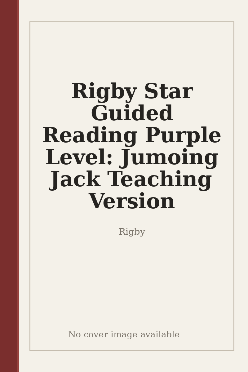 Rigby Star Guided Reading Purple Level: Jumoing Jack Teaching Version - no cover image available
