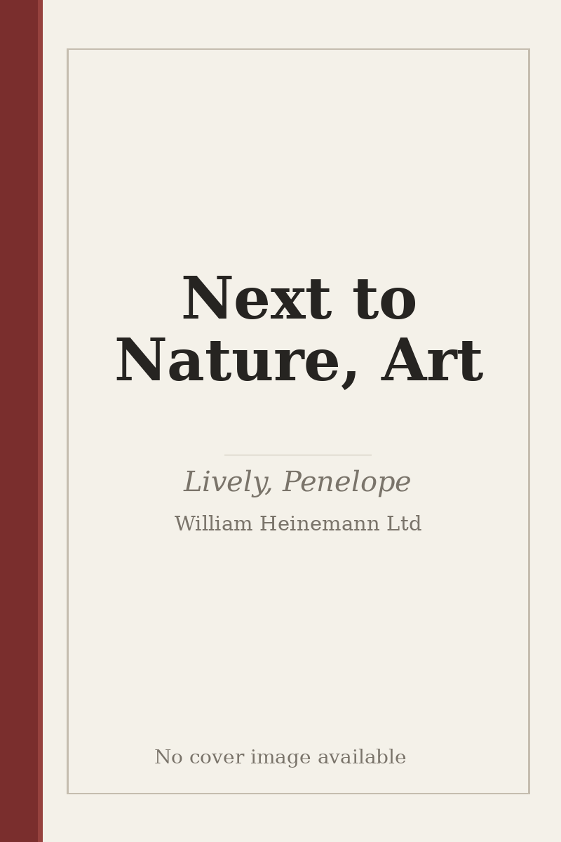 Next to Nature, Art - no cover image available