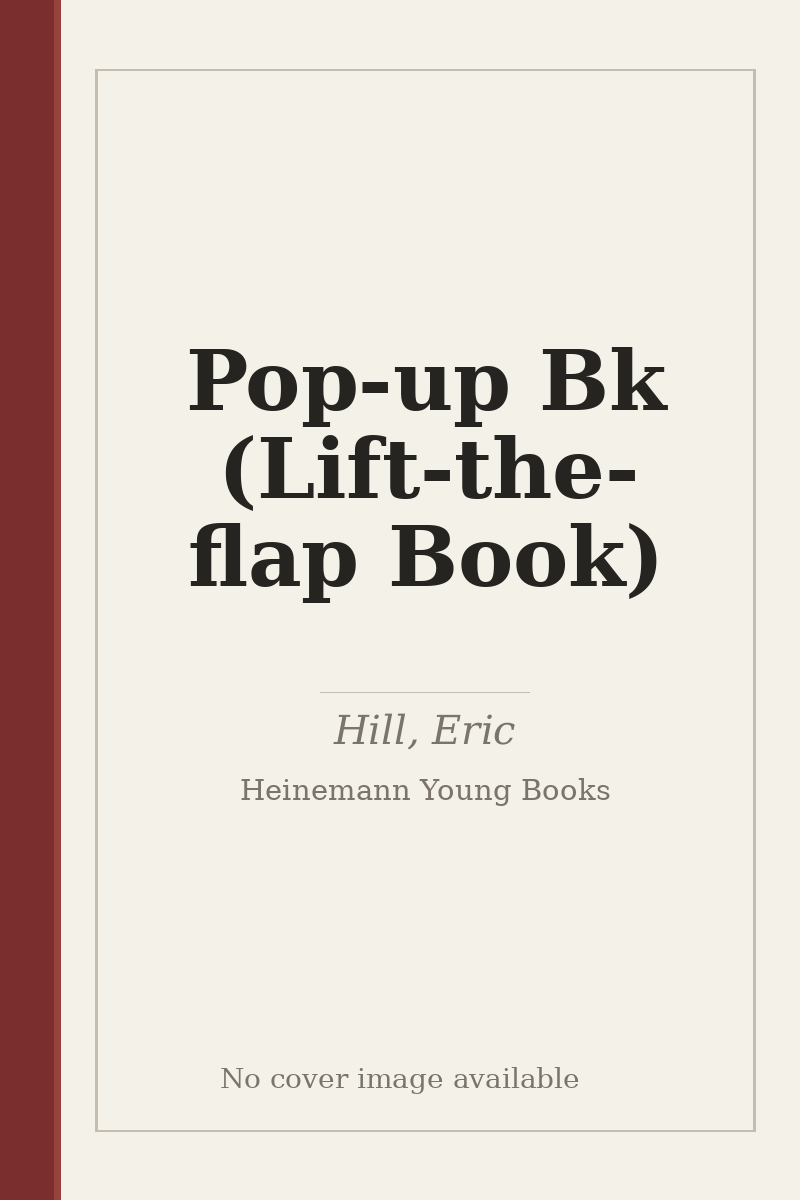 Pop-up Bk (Lift-the-flap Book) - no cover image available