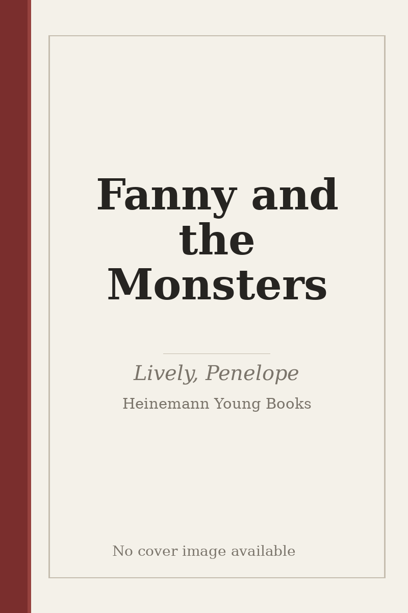 Fanny and the Monsters - no cover image available