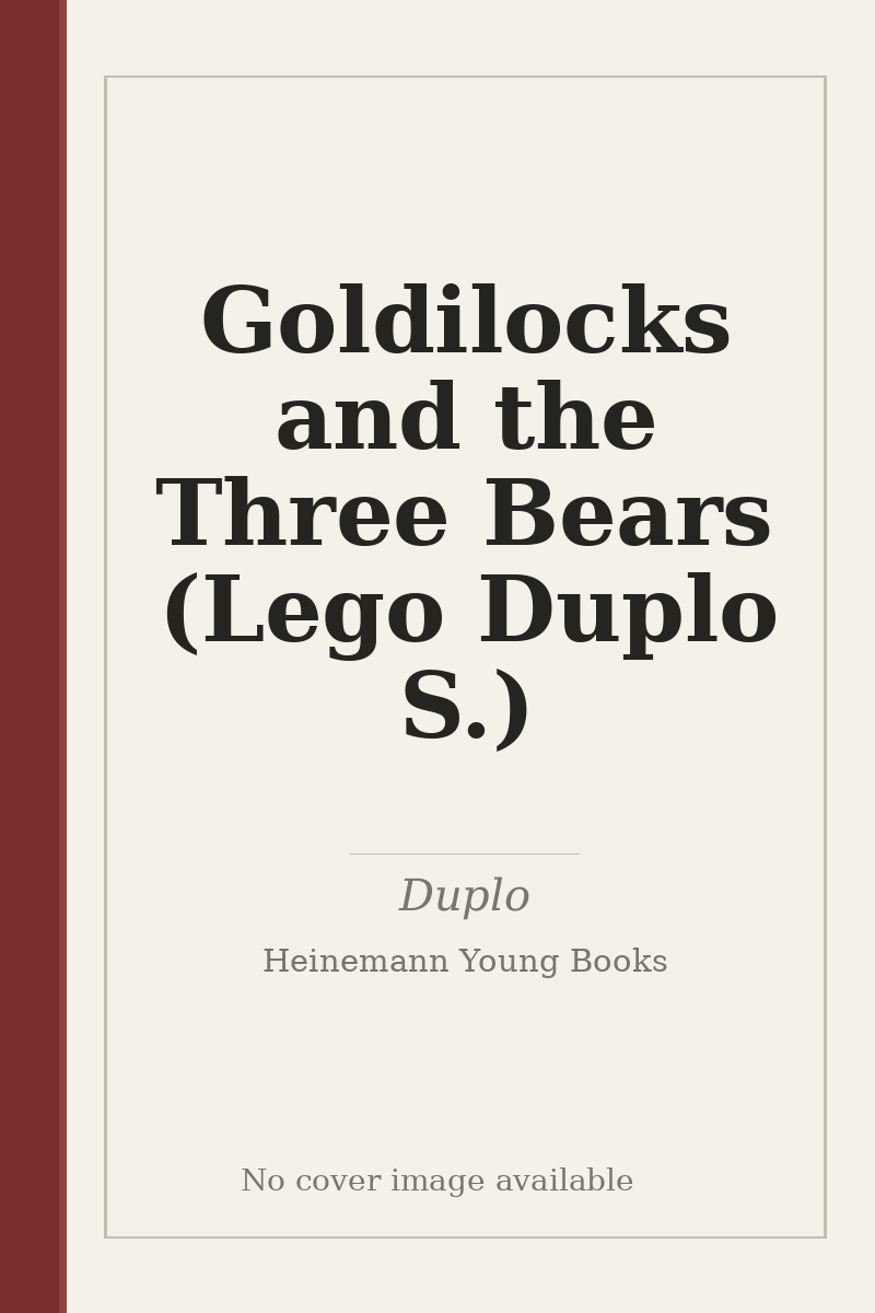 Goldilocks and the Three Bears (Lego Duplo S.) - no cover image available