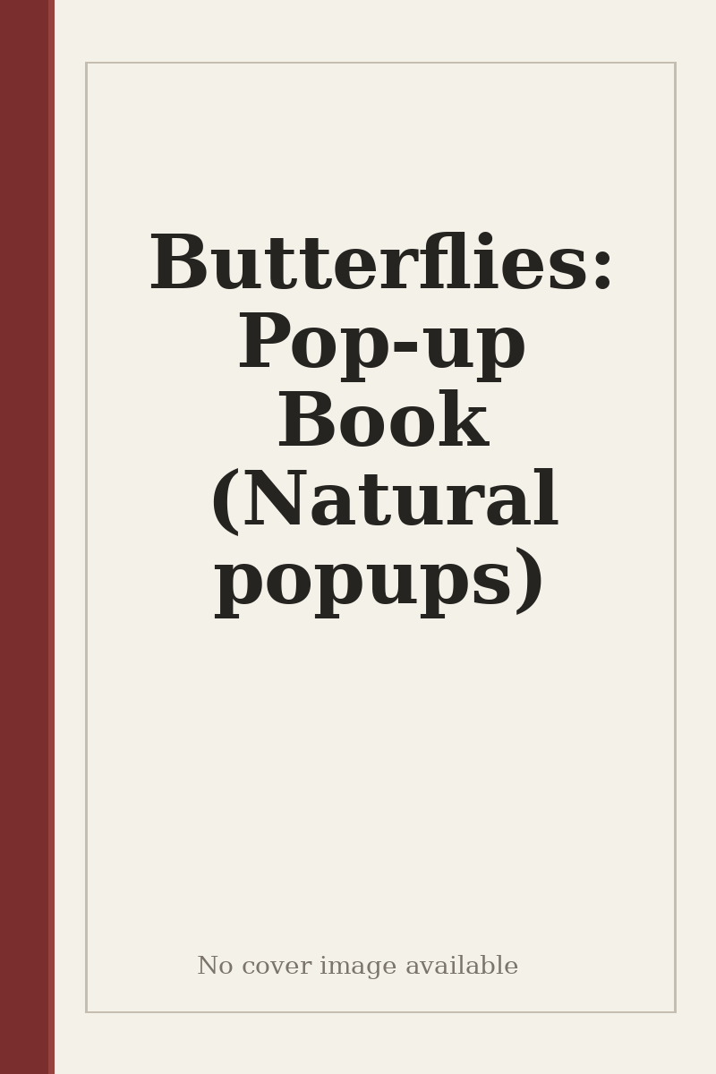 Butterflies: Pop-up Book (Natural popups) - no cover image available