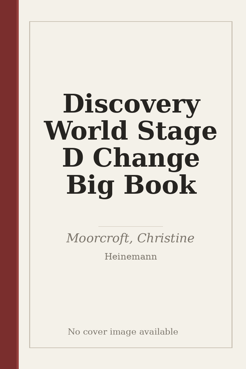 Discovery World Stage D Change Big Book - no cover image available