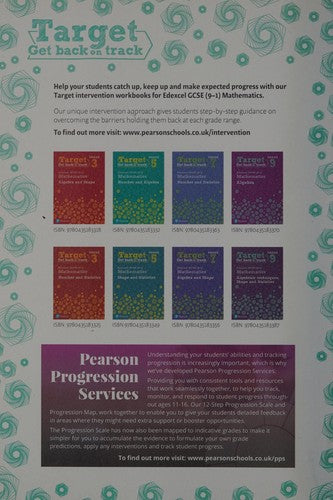 Target Grade 9 Edexcel GCSE (9-1) Mathematics Algebra Workbook (Intervention Maths)