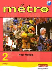 Metro 2 Rouge Pupil Book Euro Edition (Metro for 11-14)