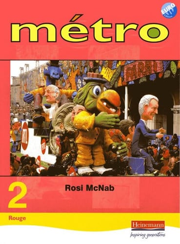 Metro 2 Rouge Pupil Book Euro Edition (Metro for 11-14)