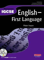 Heinemann IGCSE English - First Language Student Book with Exam Café CD
