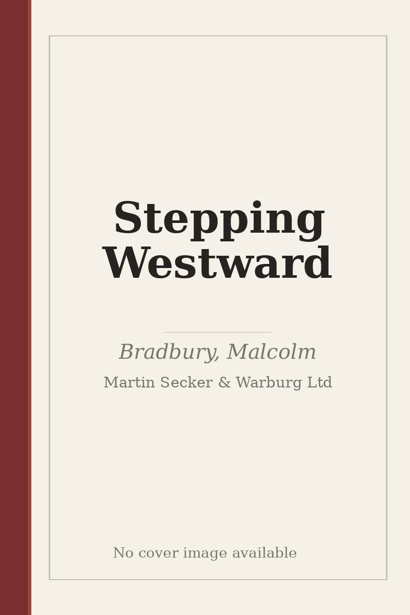 Stepping Westward - no cover image available