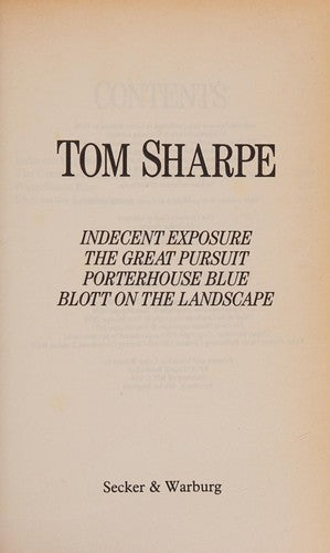 Omnibus: "Indecent Exposure", "Porterhouse Blue", "Great Pursuit" and "Blott on the Landscape"