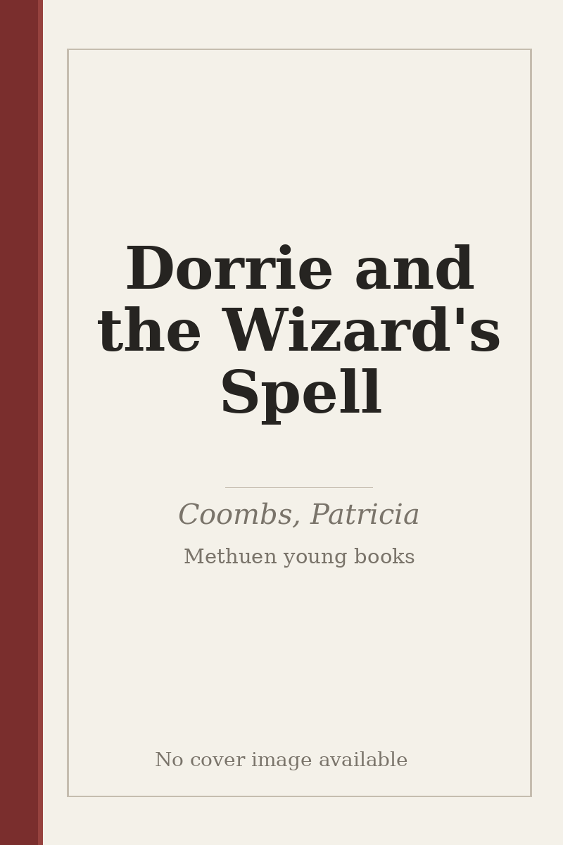 Dorrie and the Wizard's Spell - no cover image available