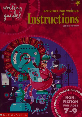 Activities for Writing Instructions 7-9 (Writing Guides)