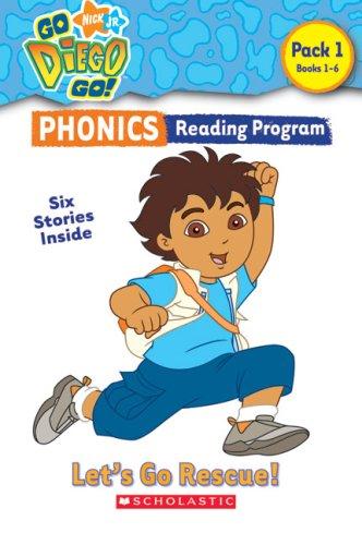 Let's Go Rescue!: Books 1-6 Six Stories Inside (Go, Diego, Go! Phonics Reading Program)