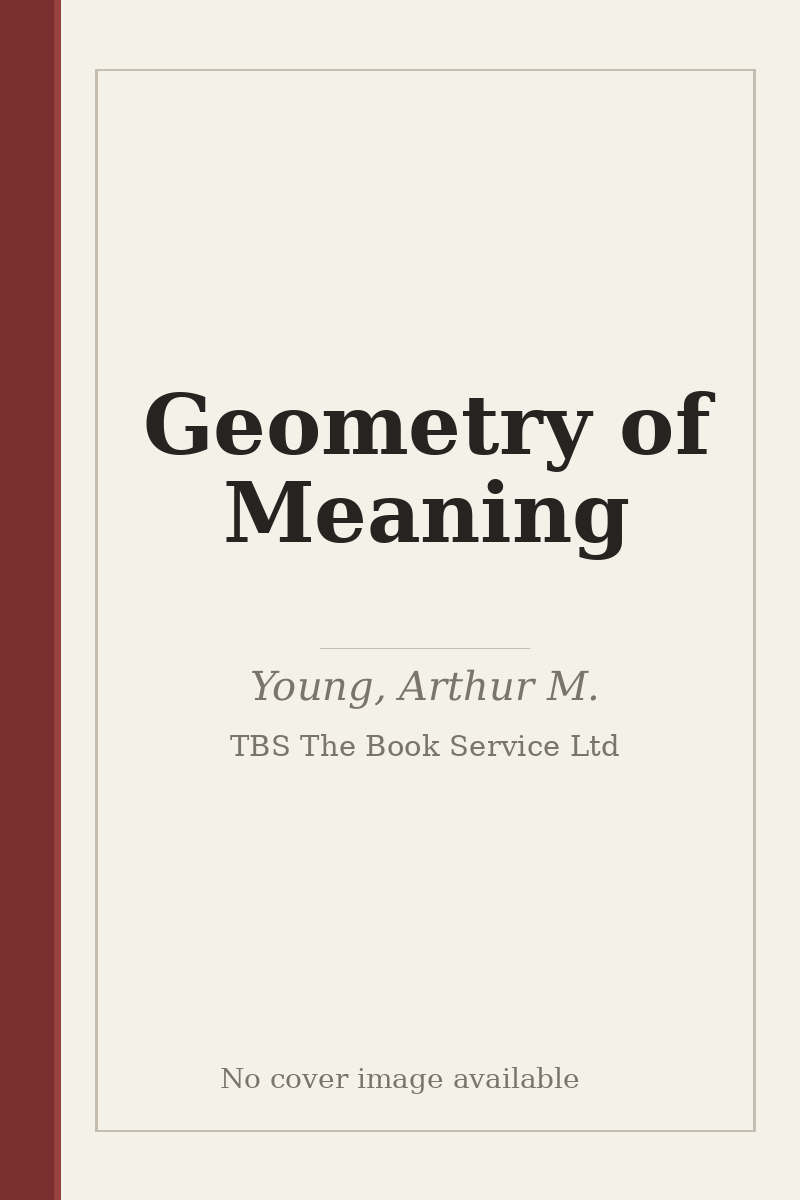 Geometry of Meaning - no cover image available