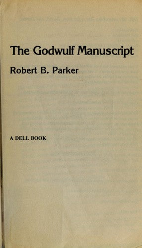 The Godwulf Manuscript: 1 (Spenser)