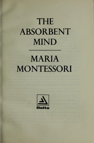 ABSORBENT MIND