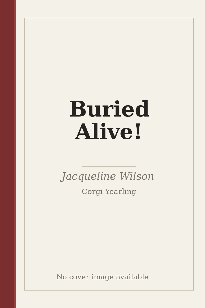 Buried Alive! - no cover image available