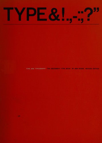 Type and Typography: Designer's Type Book