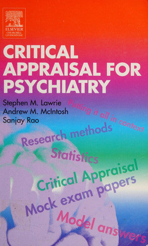 Critical Appraisal for Psychiatrists (MRCPSY Study Guides)