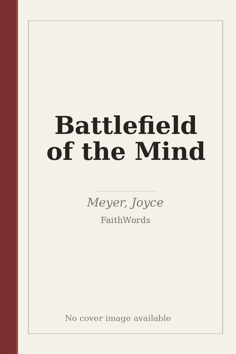 Battlefield of the Mind - no cover image available