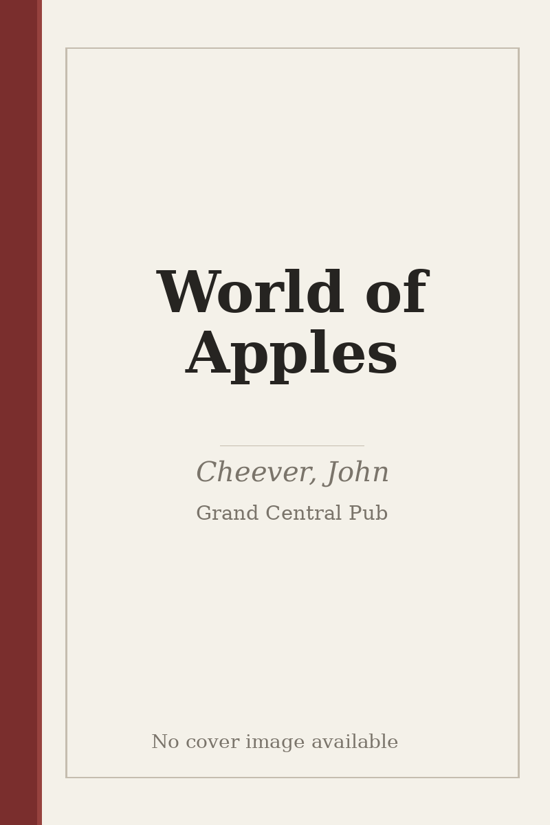World of Apples - no cover image available
