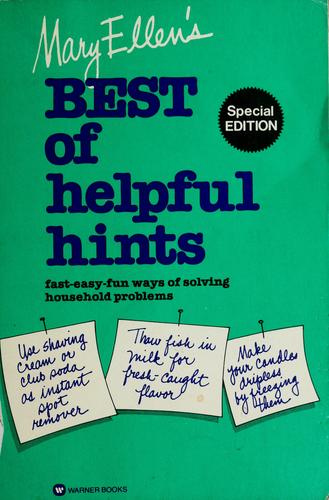 Best of Helpful Hints